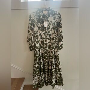 FIGUE Shelby Floral Print Dress